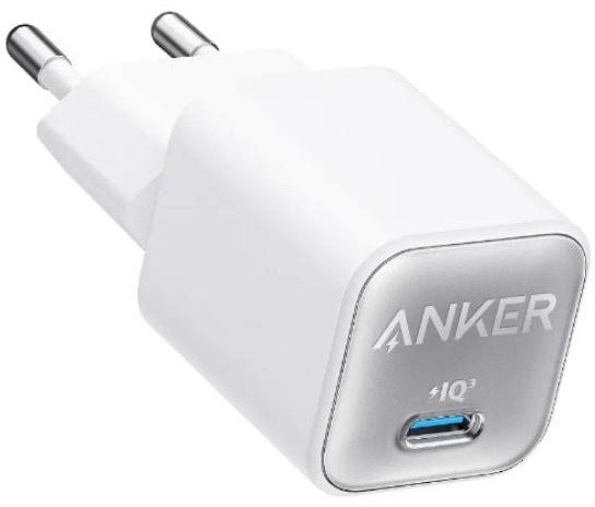 Акція на Anker Wall Charger USB-C PowerPort 511 Nano Iii 30W White (A2147G21) від Stylus