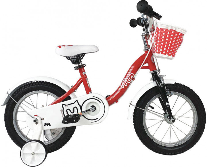 Акція на Велосипед детский RoyalBaby Chipmunk Mm Girls 18", Official UA, красный від Stylus