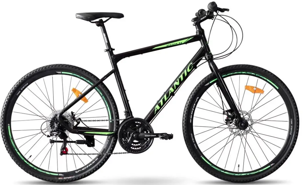 Акція на Велосипед Atlantic 2023' 28" Xyston Nx A52DXP-2853-BL XL/21"/53см (2312) black/lime від Stylus