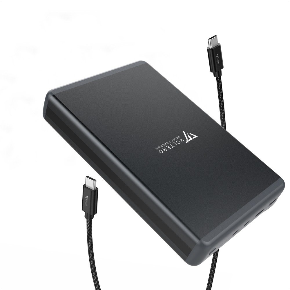 Акция на Voltero Power Bank 50000mAh S50 Pd 100W Pd 3.0 Pps USB-C Black for MacBook (8720828063200, 6090537940980) от Y.UA