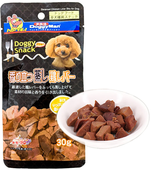 Лакомство для собак DoggyMan Steamed Chicken Liver Bits куриная печень на пару 30 г (56186)
Лакомство для собак DoggyMan Steamed Chicken Liver Bits куриная печень на пару 30 г (56186)