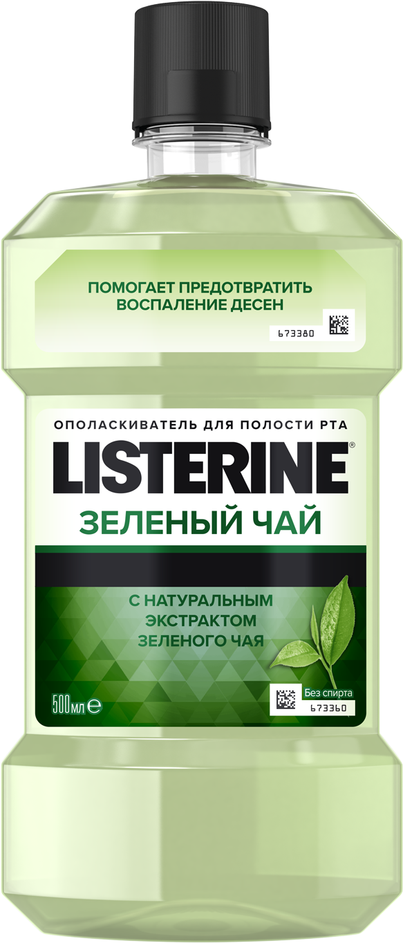 Акція на Listerine Ополаскиватель для полости рта Зеленый чай 500 ml від Stylus
