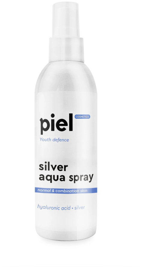 Акция на Piel Cosmetics Silver Aqua Spray 250 ml увлажняющий спрей для нормальной и комбинированной кожи от Stylus