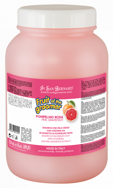 Акція на Шампунь Iv San Bernard Pink Grapefruit для середньої вовни з грейпфрутом та вітаміном В6 3.25 л (1555 NSHAPO3250) від Y.UA