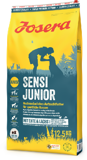 Акція на Сухой корм для щенков Josera Sensi Junior беззерновой с мясом птицы 12.5 кг (50012849) від Stylus