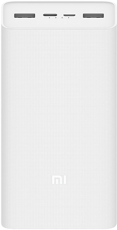 Акція на Xiaomi Mi Power Bank 3 30000mAh Quick Charge 18W White (PB3018ZM/VXN4307CN) від Y.UA