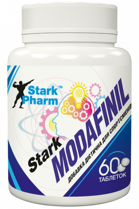 Акція на Stark Pharm Modafinil 100 mg Модафинил 60 таблеток від Stylus