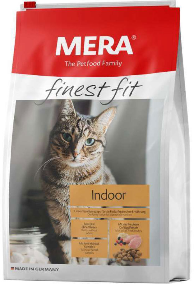 Акція на Сухий корм Mera Finest Fit Indoor для кішок з м'ясом індички 1.5 кг (033784 - 3728) від Y.UA