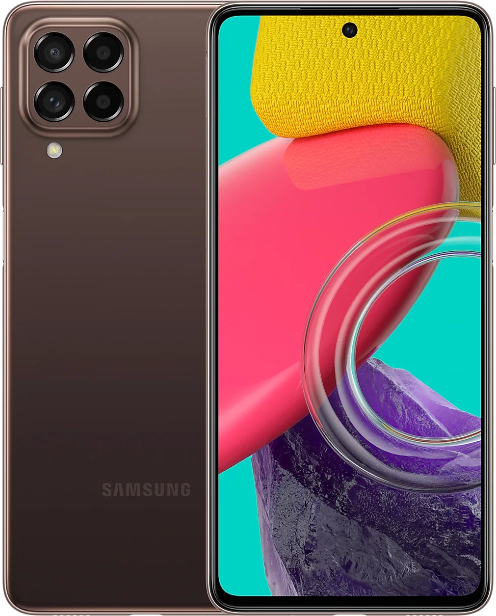 Акція на Samsung Galaxy M53 5G 6/128Gb Emerald Brown M536B від Stylus