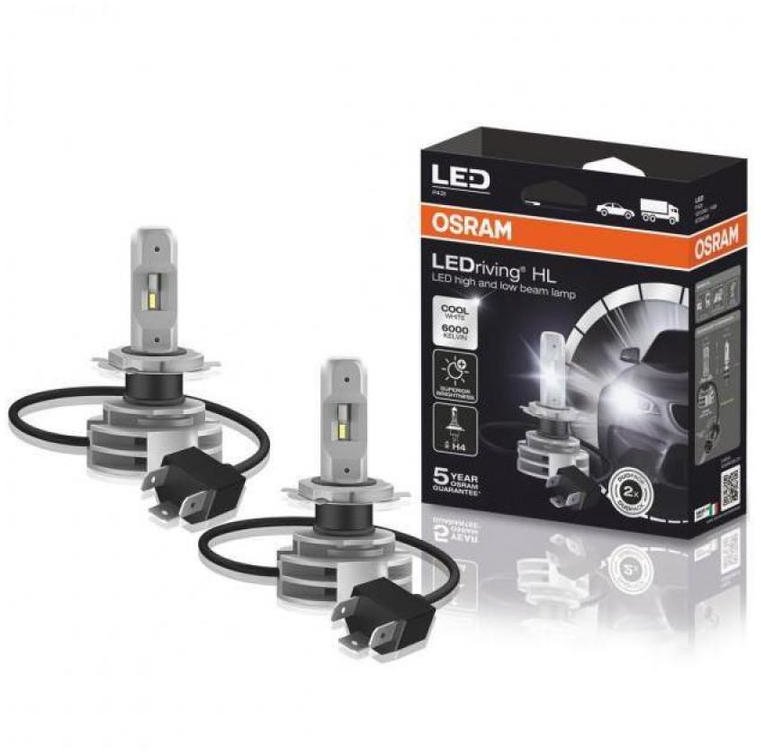 Акция на Лампы светодиодные Osram 9726CW LEDriving H4 14W 12-24V 6000K от Stylus