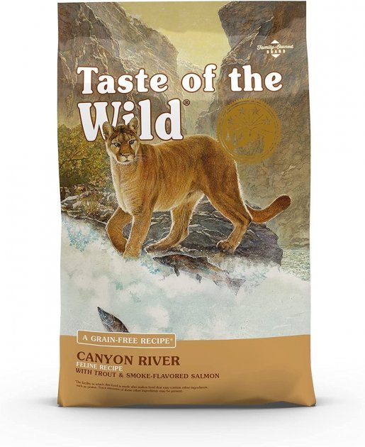 Акція на Сухой корм для котов Taste of the Wild Canyon River Feline Recipe with Trout & Salmon с форелью и лососем 6.6 кг (9765-HT77) від Stylus