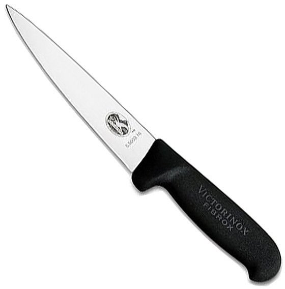 Акція на Кухонный нож Victorinox Fibrox Sticking 16см с черн. ручкой (5.5603.16) від Stylus