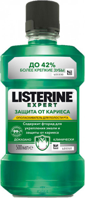 Акція на Listerine Expert 250 ml Ополаскиватель для полости рта Защита от кариеса від Stylus