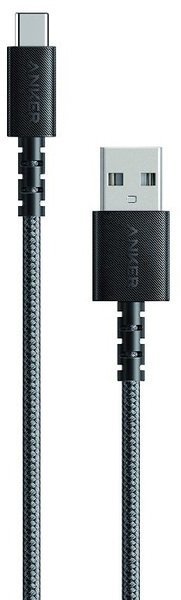 Акція на Anker Usb Cable to USB-C Powerline Select+ 90cm Black (A8022H11) від Stylus