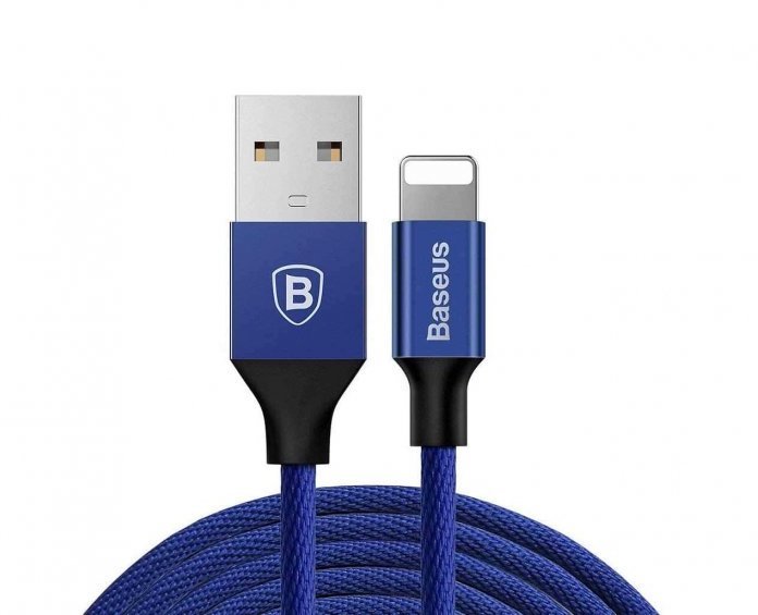 Акция на Baseus Usb Cable to Lightning Yiven 1.8m Blue (CALYW-A13) от Stylus