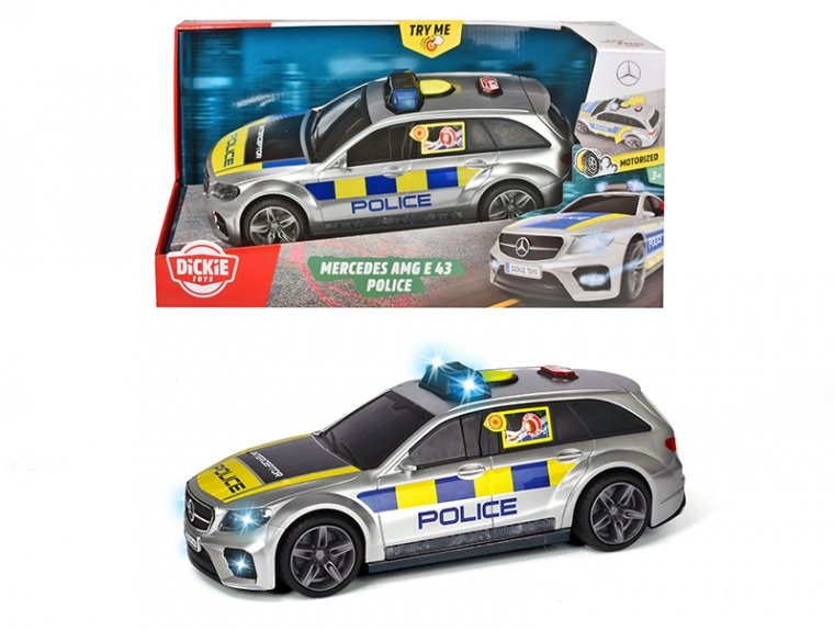 Акция на Полицейский автомобиль Dickie Toys Мерседес АМГ Е43 от Stylus