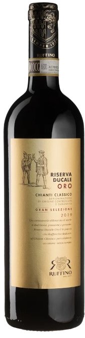 Акція на Вино Ruffino Riserva Ducale Oro Chianti Classico Riserva Gran Selezione красное сухое 2019 0.75л (BWT2533) від Stylus