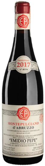 Акція на Вино Emidio Pepe Montepulciano d'Abruzzo 2017 красное сухое 0.75 л (BWQ3987) від Stylus