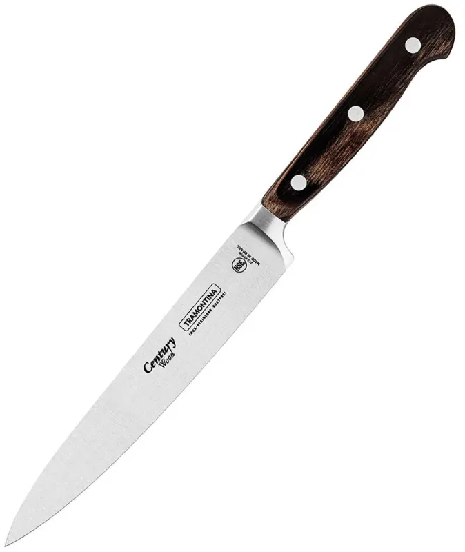 Акція на Нож Tramontina Century Wood универсальный 15.2 см (21540/196) від Stylus