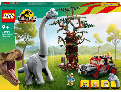 Акція на Конструктор Lego Jurassic World Відкриття брахіозавра (76960) від Y.UA