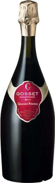 Акція на Шампанское Gosset Grand Reserve Aop белое брют 12% 0.75 л (WNF3353210012217) від Stylus