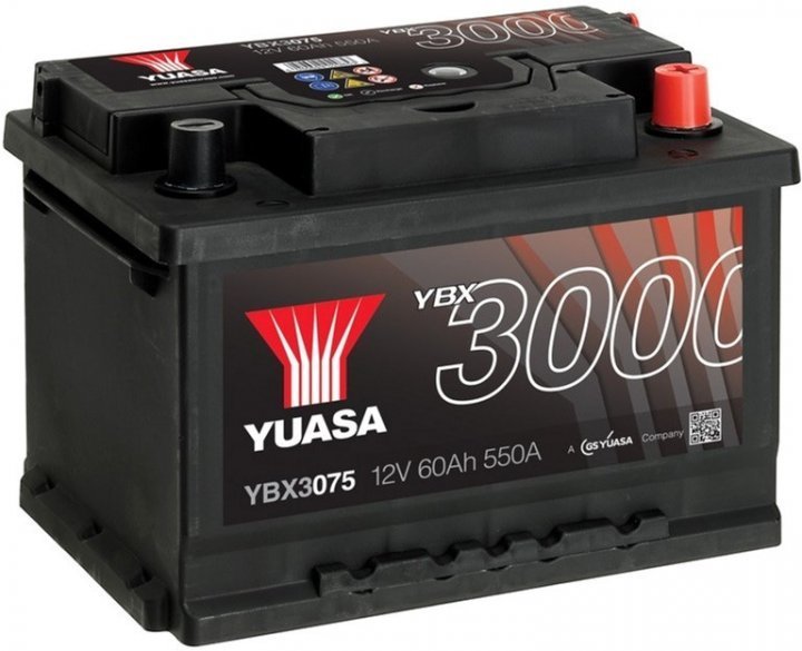 Акция на Автомобильный аккумулятор Yuasa YBX3075 от Stylus