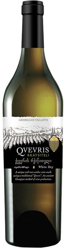 Акція на Вино Georgian Valleys Qvevris Rkatsiteli Amber, белое сухое, 0.75л 12.5% (WHS4860038079807) від Stylus
