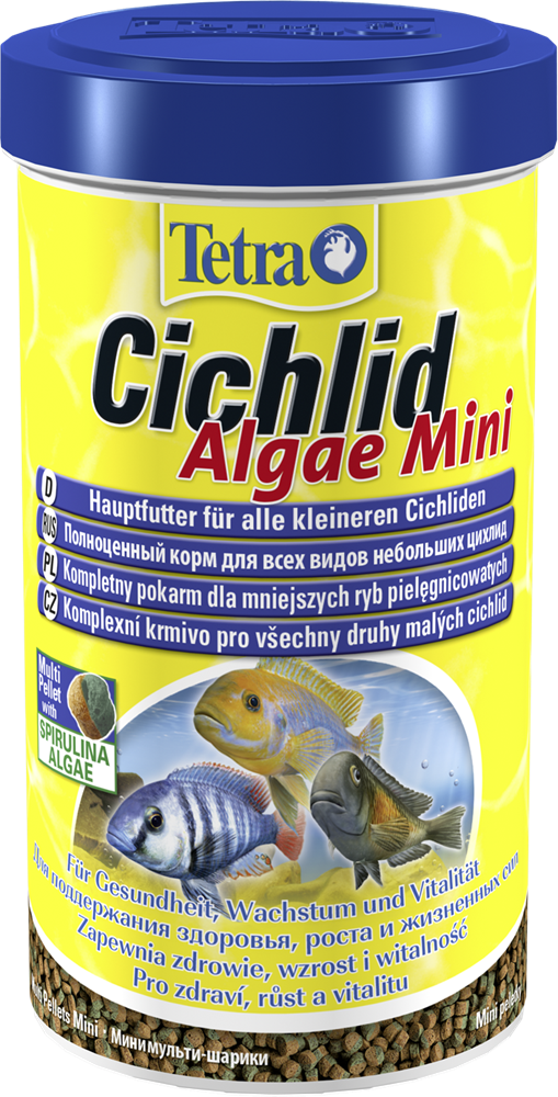 Акция на Корм Tetra Cichlid Algae Mini для аквариумных рыб в гранулах 10 л (4004218201408) от Stylus
