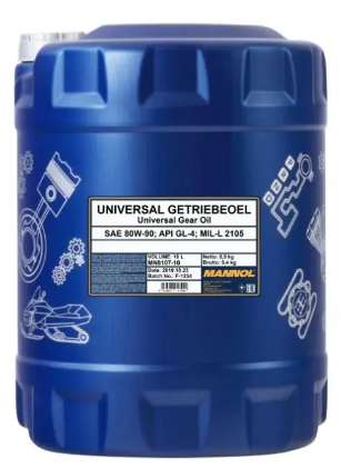 Акція на Трансмісійна олія Mannol Universal Getriebeoel 80W-90. 20 л (MN8107-20) від Y.UA