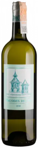 Акція на Вино Chateau Cos d'Estournel Les Pagodes de Cos Blanc 2018 белое сухое 0.75 л (BWQ6837) від Stylus