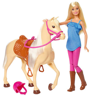Акція на Набор Barbie Верховая езда (FXH13) від Stylus