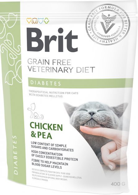 Сухой корм Brit Gf Veterinary Diets Cat Diabets для котов 400 г (8595602528530)
Сухой корм Brit Gf Veterinary Diets Cat Diabets для котов 400 г (8595602528530)