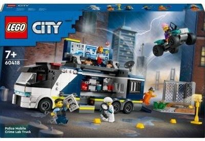 Акція на Конструктор Lego City Пересувна поліцейська криміналістична лабораторія 674 деталей (60418) від Y.UA