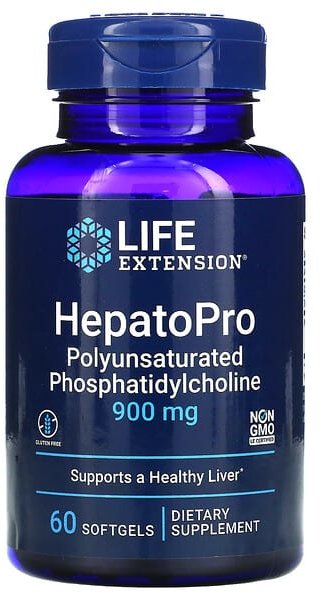 Акція на Life Extension Hepatopro Фосфатидилхолин 900 мг60 капсул від Stylus