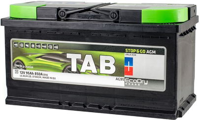 Акція на Автомобільний акумулятор T Tab 95 Ah/12V Tab Agm (0) від Y.UA