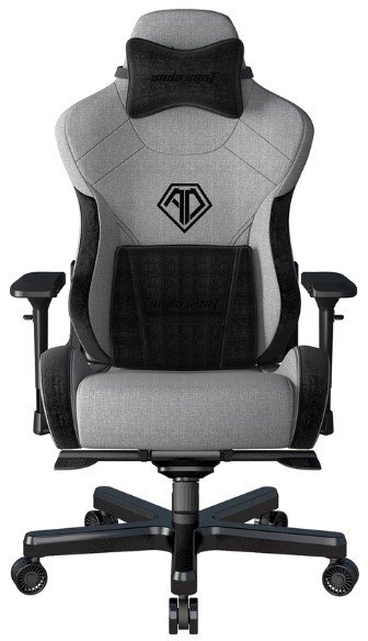 Акція на Кресло игровое Anda Seat T-Pro 2 Grey/Black Size Xl (AD12XLLA-01-GB-F) від Stylus