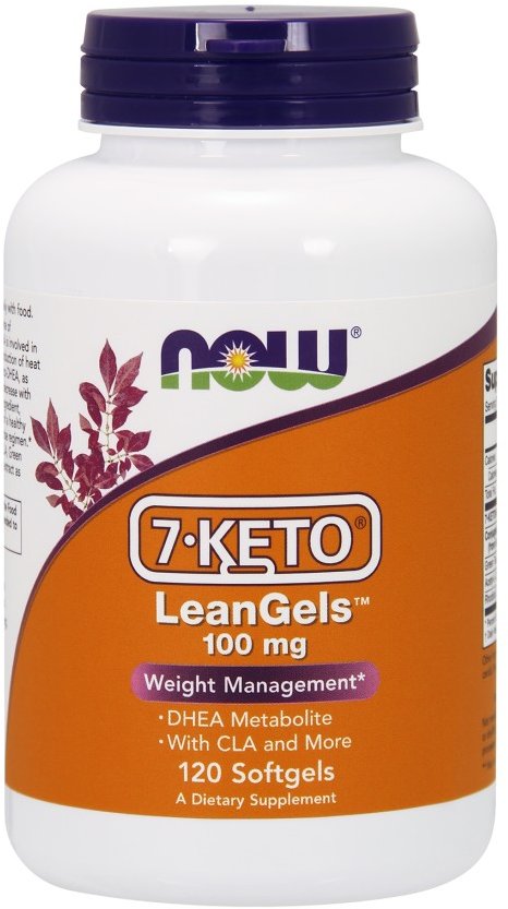 Акція на Now Foods 7-Keto LeanGels 100 mg Softgels 120 caps від Stylus