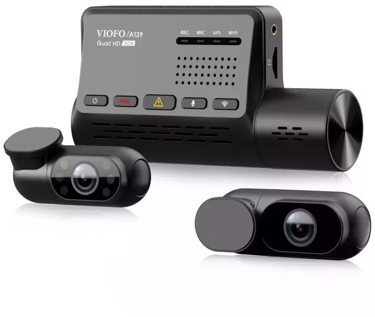 Акция на Viofo A139 3CH c и тремя камерами и Gps от Stylus