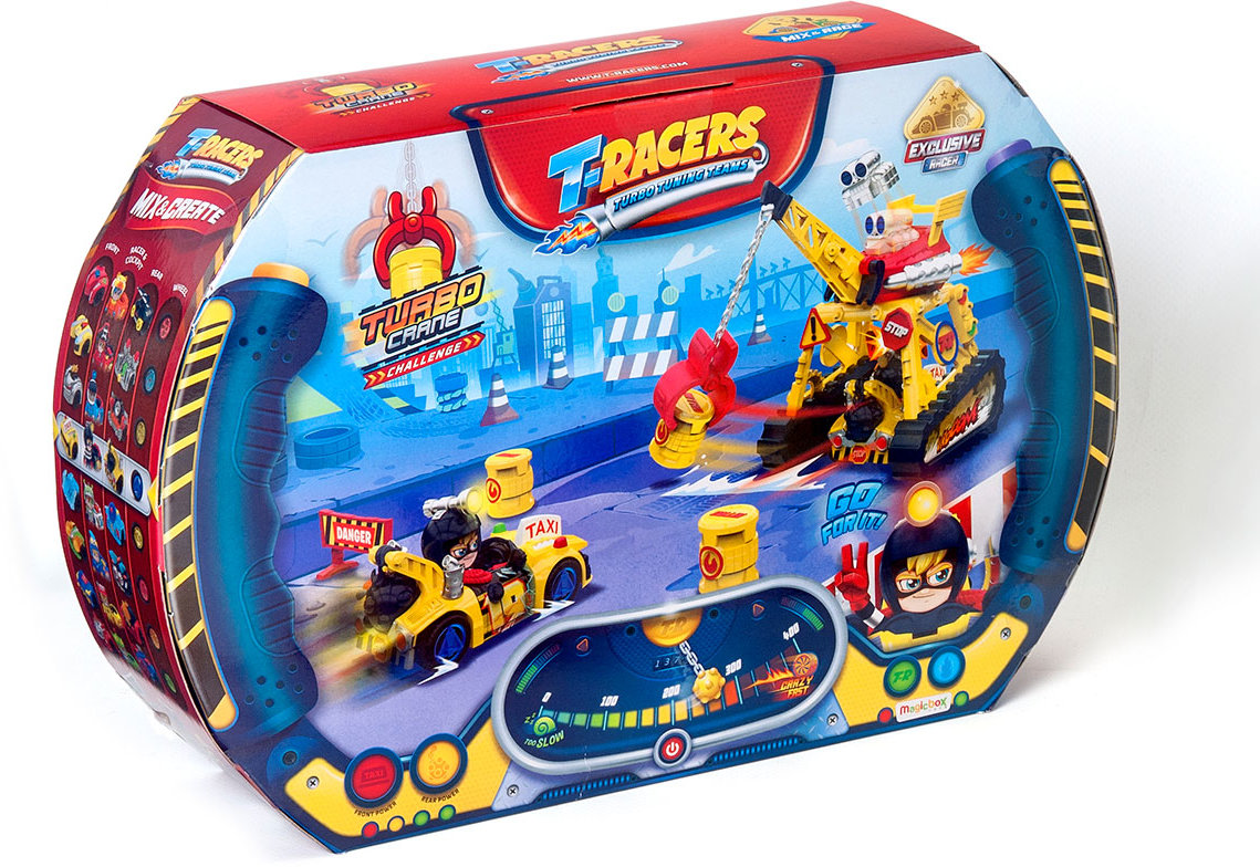 Игровой набор T-Racers - Турбокран (машинка-конструктор, гонщик, аксесс.) (PTRSD014IN11)
Игровой набор T-Racers - Турбокран (машинка-конструктор, гонщик, аксесс.) (PTRSD014IN11)