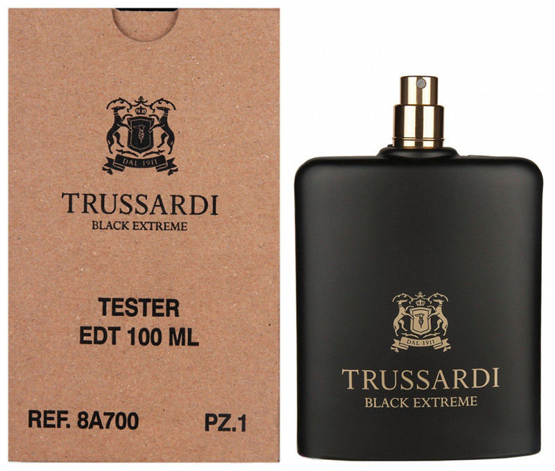 Акція на Туалетная вода Trussardi Black Extreme 100 ml Тестер від Stylus
