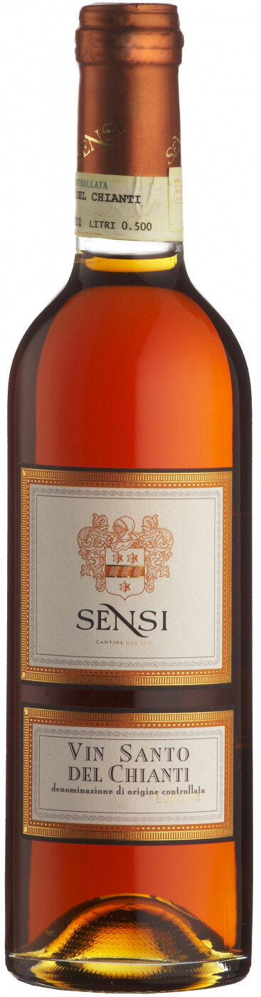Акція на Вино Sensi Vin Santo del Chianti DOC, Белое сладкое, 0.5л 15% (BDA1VN-VSE050-001) від Stylus