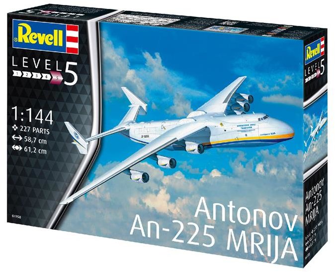 Акция на Збірна модель Revell Вантажний літак АН-225 Мрія рівень 5 масштаб 1: 144 от Y.UA