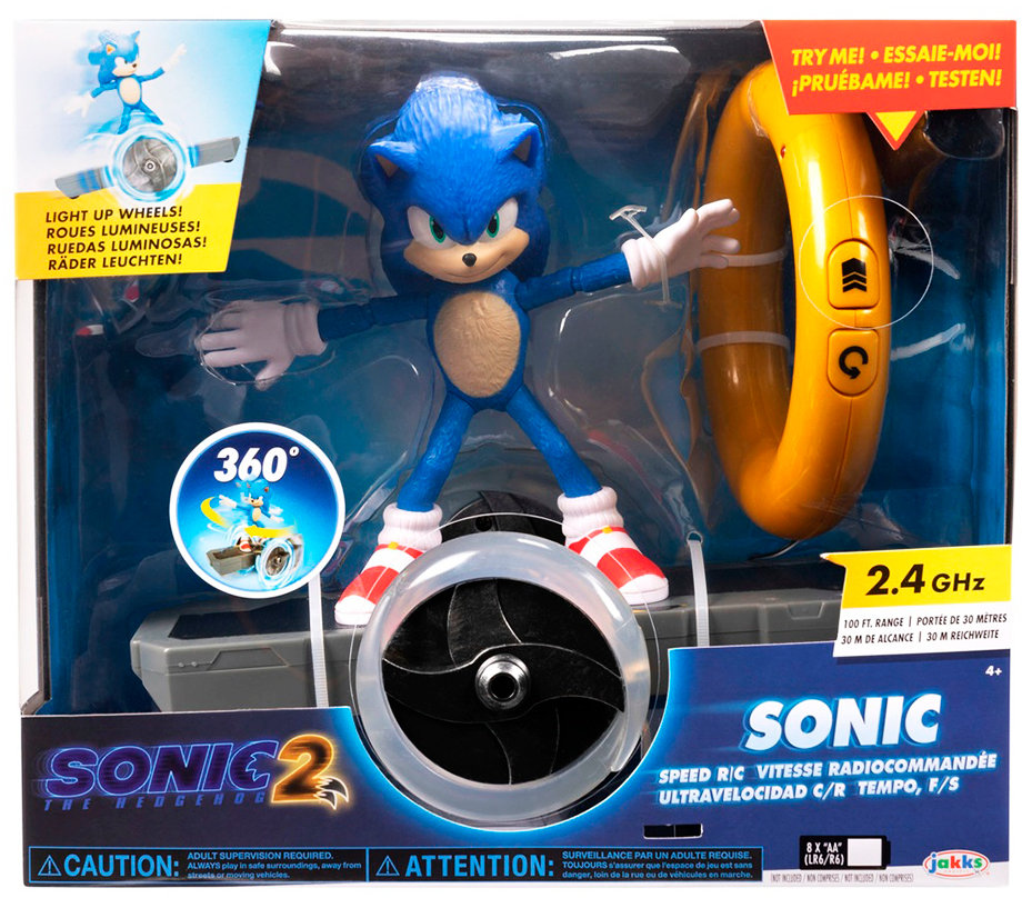 Акція на Фигурка Sonic the Hedgehog c артикуляцией на радиоуправлении 15 см (409244) від Stylus