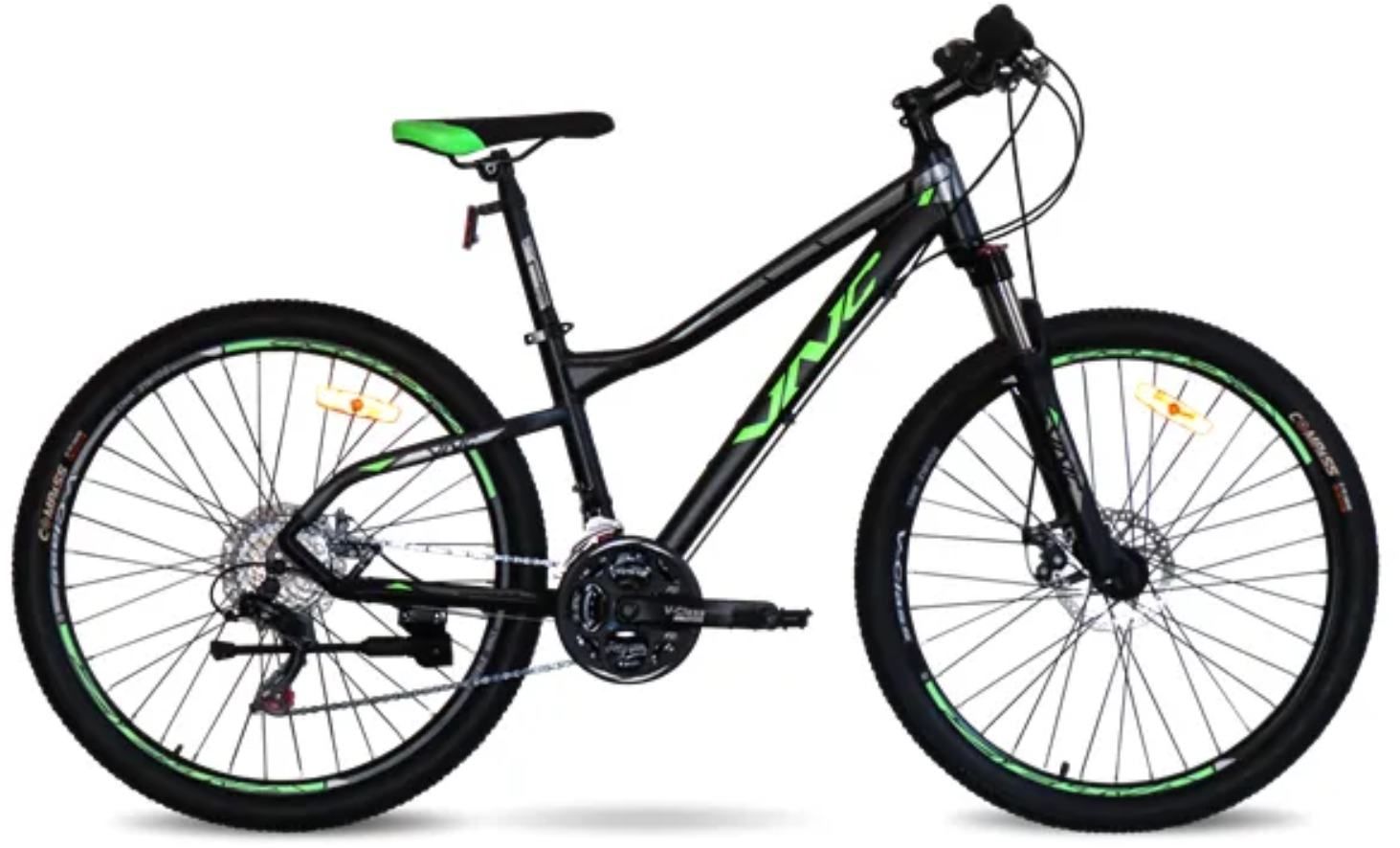 Акція на Велосипед Vnc 2022' 26" MontRider A3 V1A3-2636-BG 36см (6246) black/green від Stylus