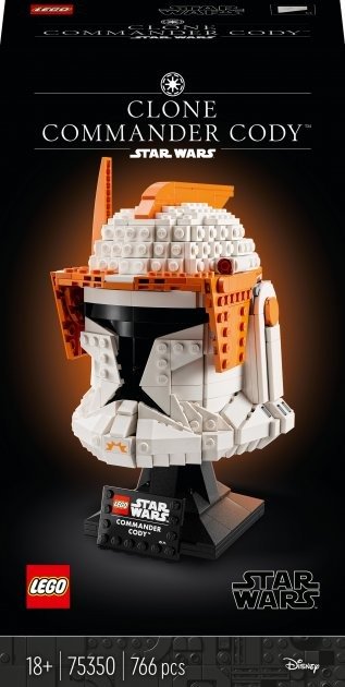 Акція на Конструктор Lego Star Wars Шолом командора клонів Коді 766 деталі (75350) від Y.UA