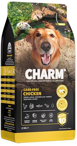 Сухой корм Charm Cage-Free Chicken Курица свободного выгула беззерновой для собак 2 кг (59660)
Сухой корм Charm Cage-Free Chicken Курица свободного выгула беззерновой для собак 2 кг (59660)