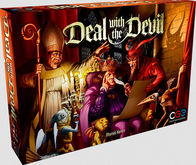 Акция на Настільна гра Czech Games Edition Deal with the Devil En Англійською мовою от Y.UA