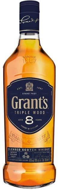 Акція на Виски Grant's Triple Wood 8 y.o. 40% 0.7 л (DDSAT4P169) від Stylus