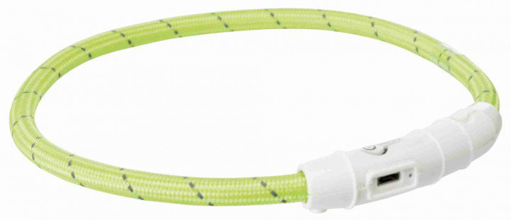 Акція на Ошейник Trixie для собак светящийся с Usb зеленый L-XL 65 cм 7 мм (4053032127029) від Stylus