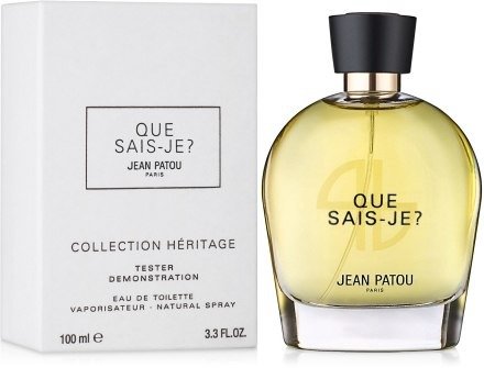 Акція на Парфюмированная вода Jean Patou Collection Heritage Que Sais-Je? 100 ml Тестер від Stylus